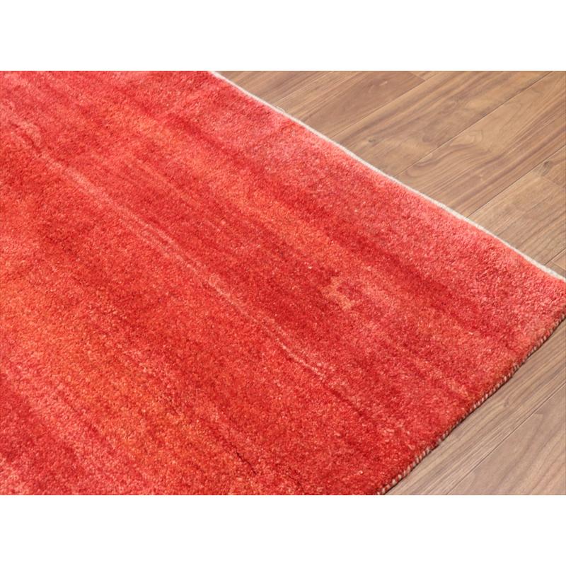 ギャッベ　シンプル赤 グラデーション 331x244cm 90年代の素朴な織り　特大8m2 |  | 06