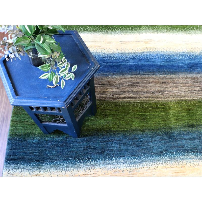 ギャッベ リズバフト  260x182cm クールなストライプ　グラデーション |  | 06