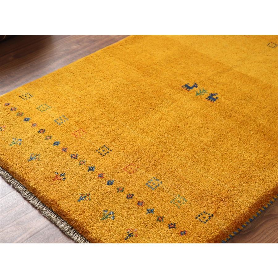 ギャッベ イラン産 手織りラグ 123x83cm モザイクのようなタイル柄　グレー　ナチュラル モノトーン |  | 03