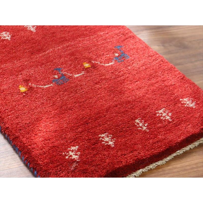 ギャッベ ミニギャベ イラン手織り 58×44cm レッド ラクダのキャラバンと生命の樹 |  | 03