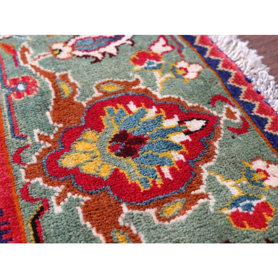 オールドギャッベ　Old Gabbeh　ライオンラグ　 235x158cm 白い4匹のヒョウと茶色いヒョウ |  | 12