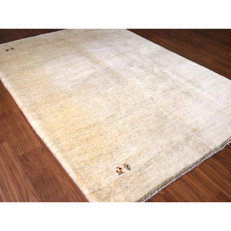 ギャッベ Gabbeh ナチュラルアイボリー 217×182cm イラン産 動物と生命の樹 |  | 04