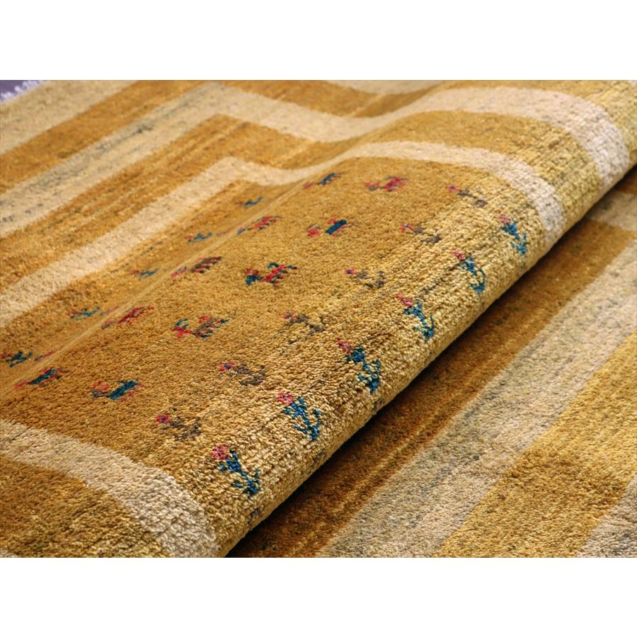 ボーダードデザイン ノマド 195x151cm イランの手織りラグ ギャッベ |  | 10