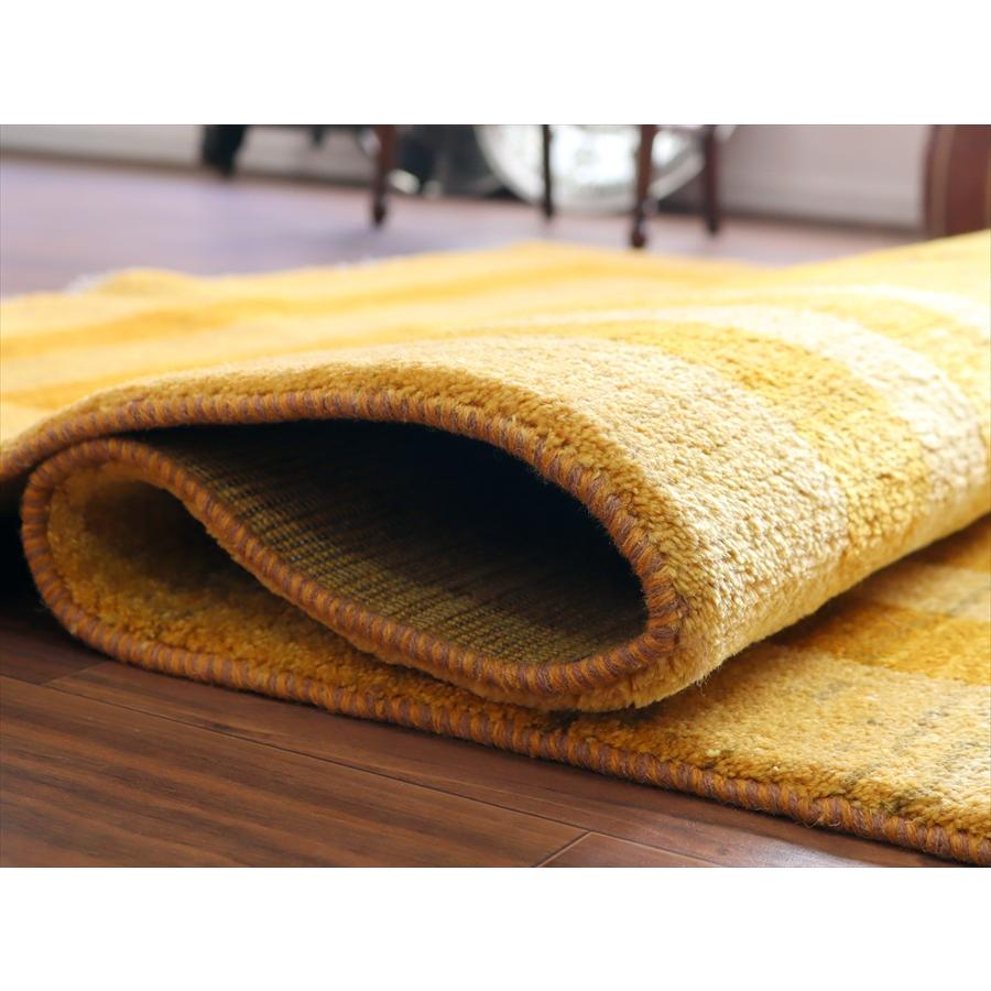 ボーダードデザイン ノマド 195x151cm イランの手織りラグ ギャッベ |  | 12