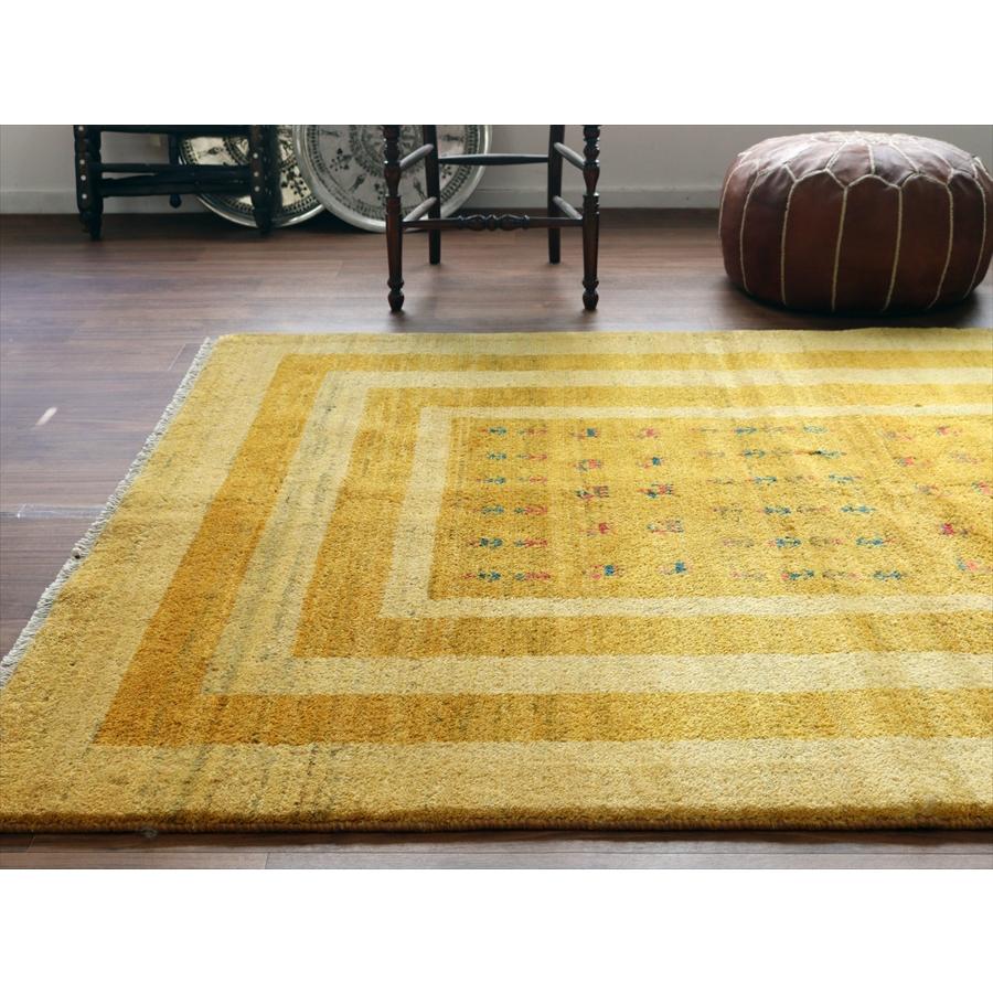 ボーダードデザイン ノマド 195x151cm イランの手織りラグ ギャッベ |  | 02