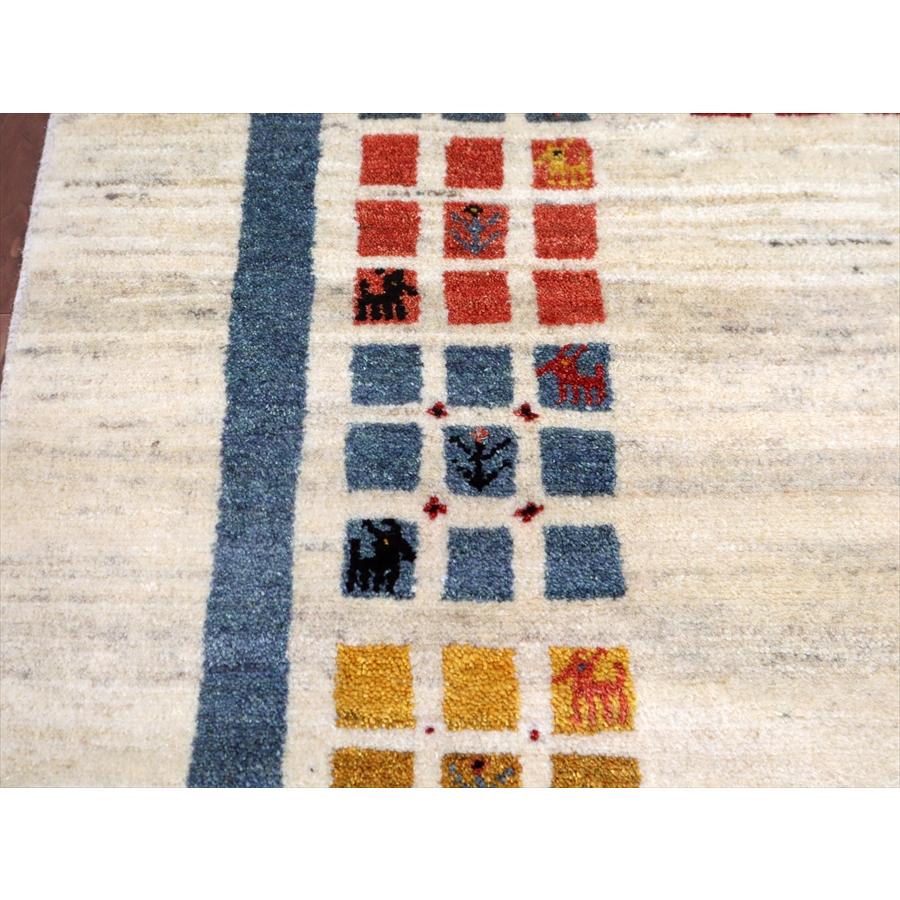 タイルデザイン ノマド 196x153cm イランの手織りラグ ギャッベ |  | 06