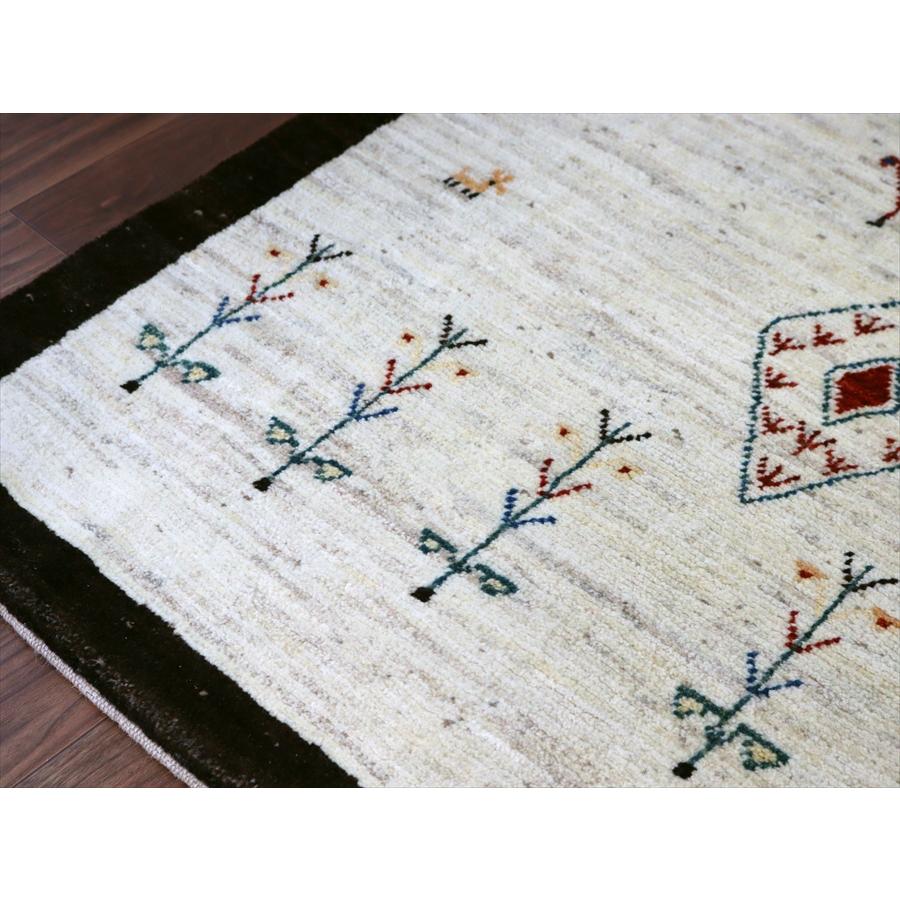 生命の樹と動物 ノマド 197x159cm イランの手織りラグ ギャッベ |  | 04