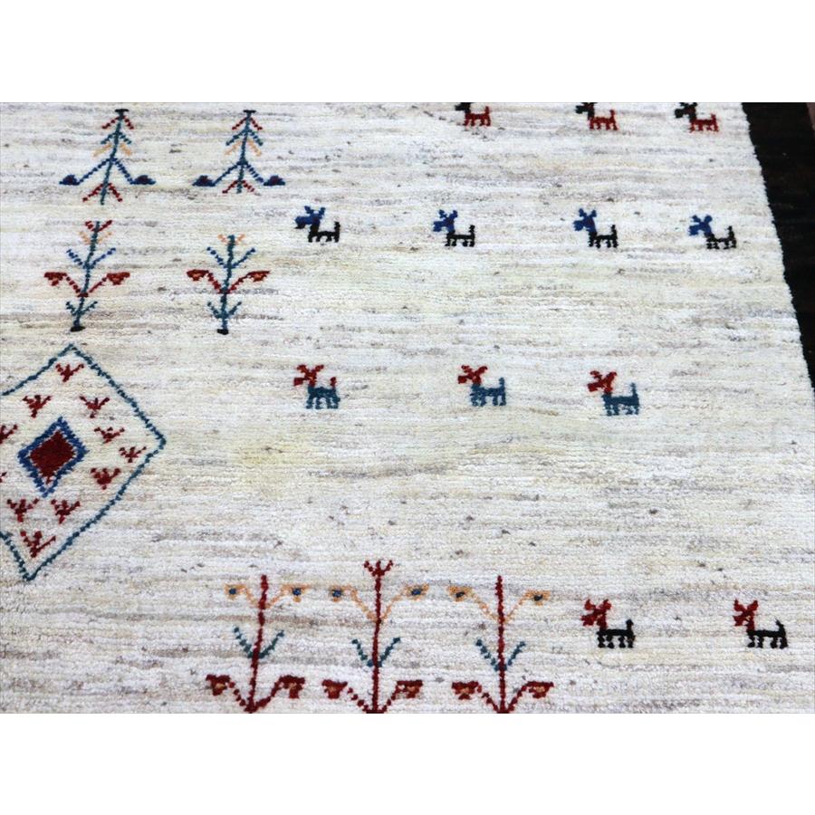 生命の樹と動物 ノマド 197x159cm イランの手織りラグ ギャッベ |  | 05