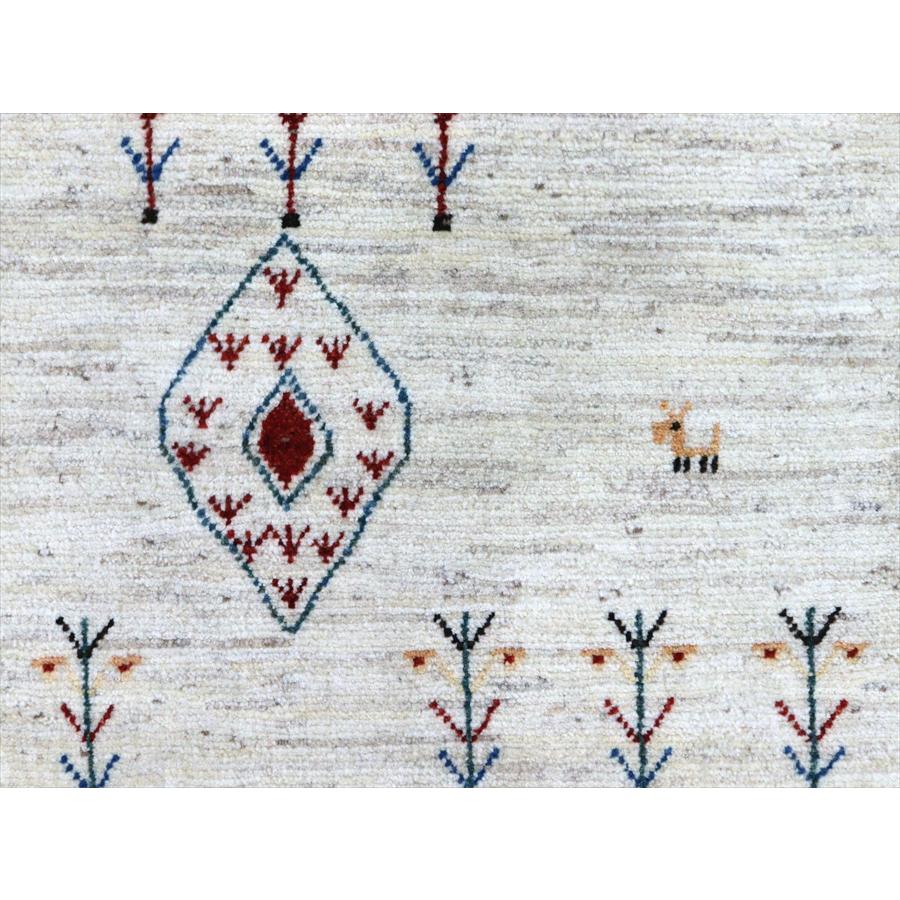 生命の樹と動物 ノマド 197x159cm イランの手織りラグ ギャッベ |  | 06