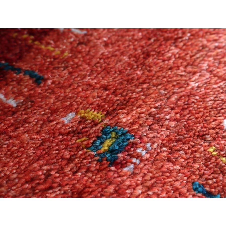 植物と動物 ノマド 193x153cm イランの手織りラグ ギャッベ |  | 09