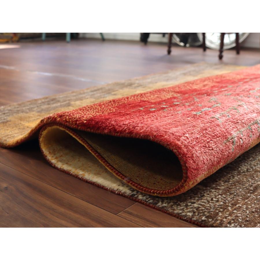 生命の樹のデザイン ノウバフト 190x144cm イランの手織りラグ ギャッベ |  | 12