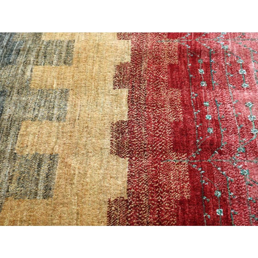 生命の樹のデザイン ノウバフト 190x144cm イランの手織りラグ ギャッベ |  | 06