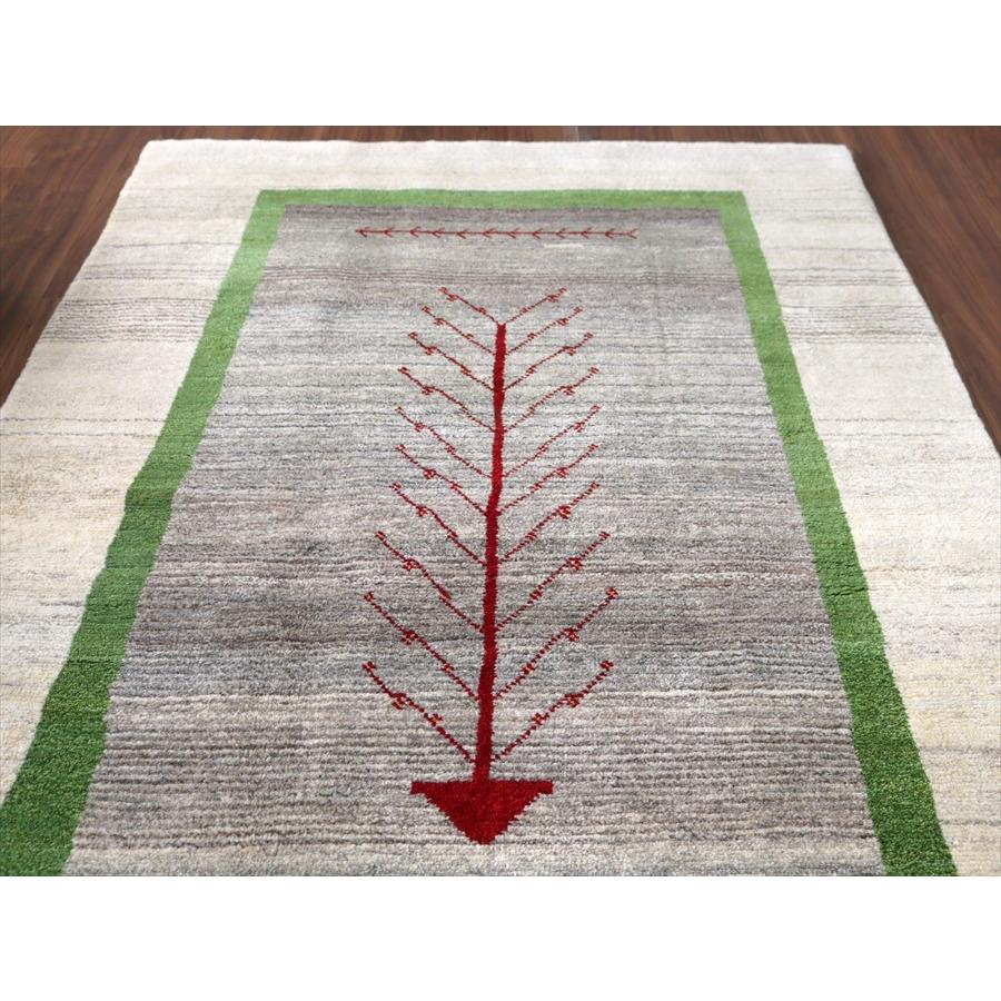 赤い生命の樹 ノマド 192x116cm イランの手織りラグ ギャッベ |  | 02