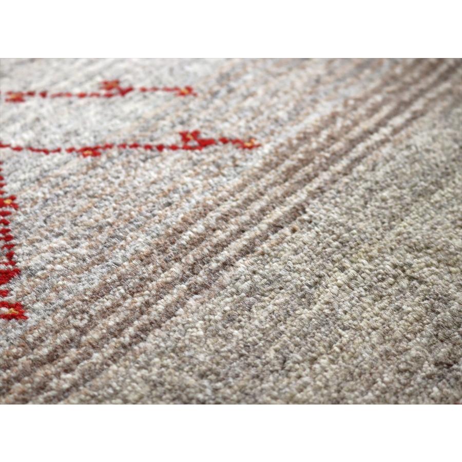 赤い生命の樹 ノマド 192x116cm イランの手織りラグ ギャッベ |  | 07