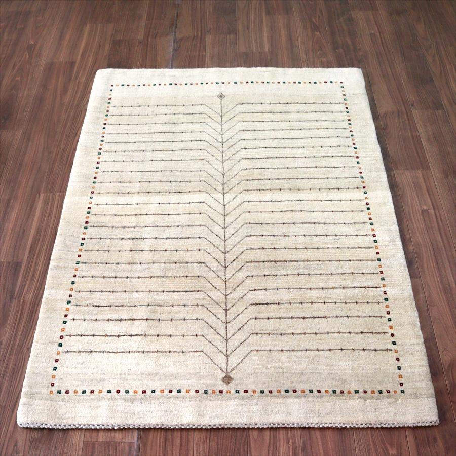 枝葉を伸ばした生命の樹 バナフシェ 177x123cm イランの手織りラグ ギャッベ | 