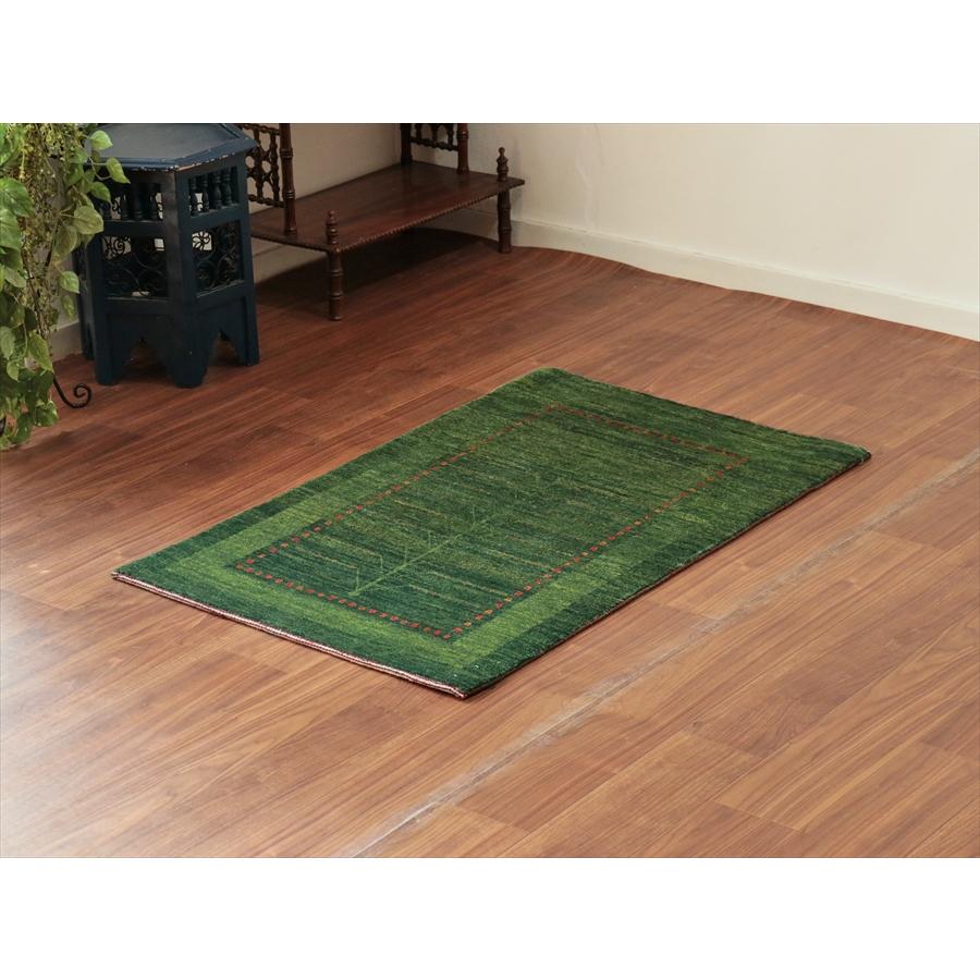 Gabbeh ギャッベ バナフシェ 128x78cm グリーン　生命の樹 |  | 01