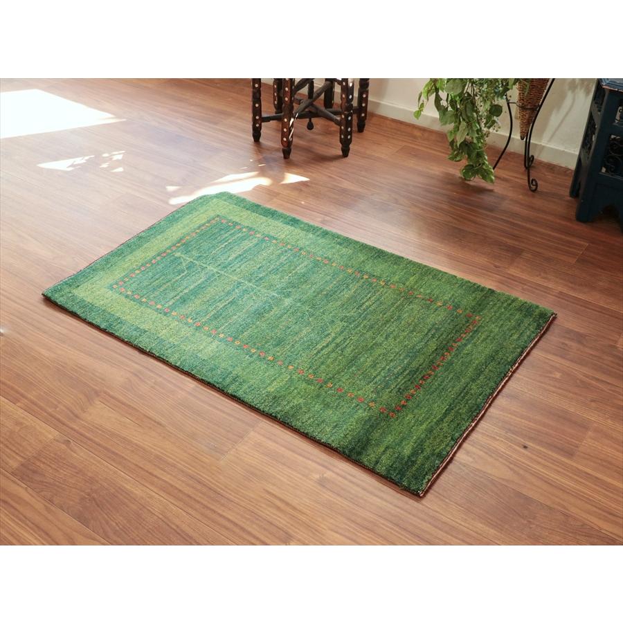 Gabbeh ギャッベ バナフシェ 128x78cm グリーン　生命の樹 |  | 07