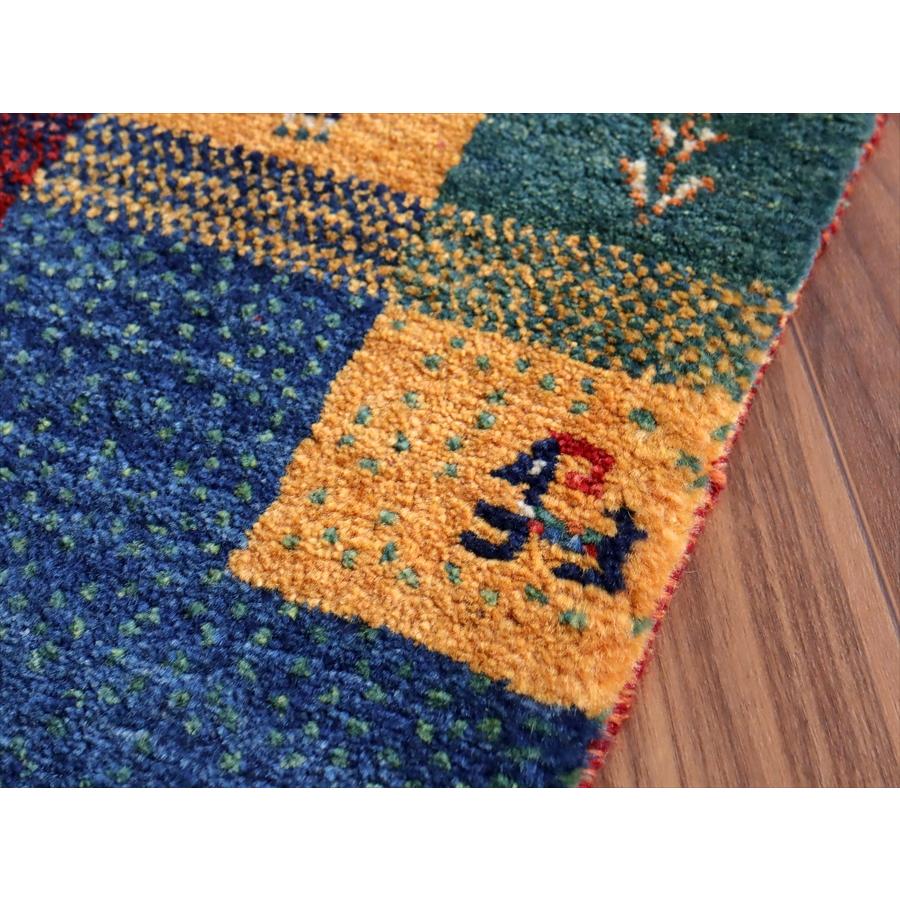 ギャッベ ノマド　 161x102cm モザイクグラデーション　イラン産手織り　Gabbeh Nomad |  | 06