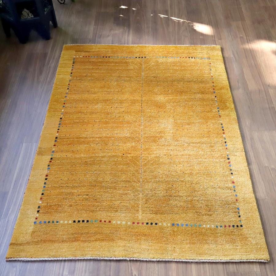 ギャッベ ノマド　 172x119cm 明るいオレンジ　生命の木　イラン産手織り　Gabbeh Nomad | 