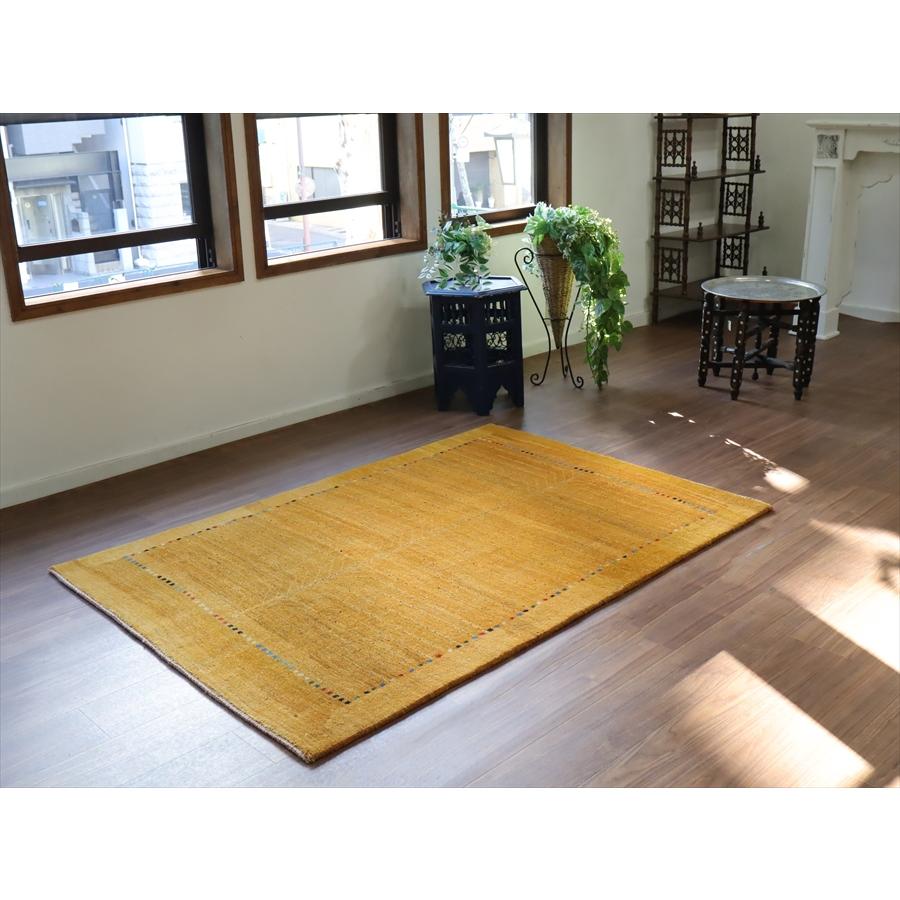 ギャッベ ノマド　 172x119cm 明るいオレンジ　生命の木　イラン産手織り　Gabbeh Nomad |  | 01