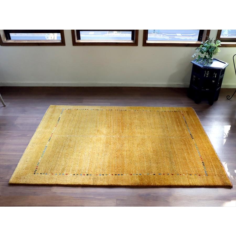 ギャッベ ノマド　 172x119cm 明るいオレンジ　生命の木　イラン産手織り　Gabbeh Nomad |  | 03