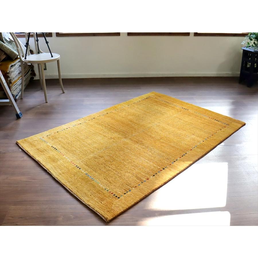 ギャッベ ノマド　 172x119cm 明るいオレンジ　生命の木　イラン産手織り　Gabbeh Nomad |  | 04