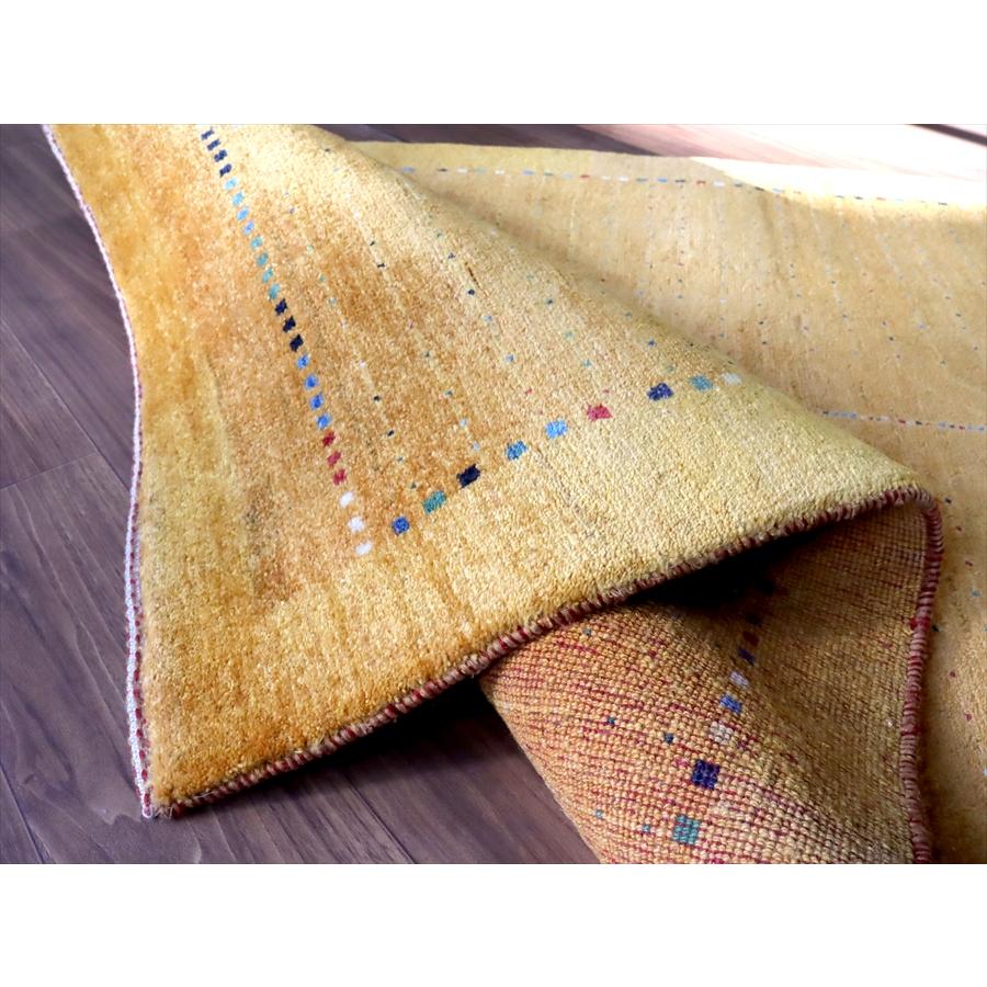 ギャッベ ノマド　 172x119cm 明るいオレンジ　生命の木　イラン産手織り　Gabbeh Nomad |  | 07