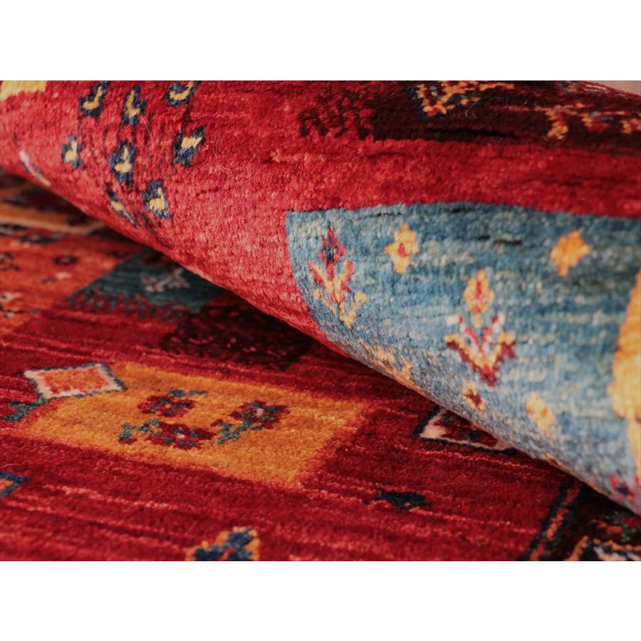 ギャッベ ノウバフト Nowbaft 129x88cm ステンドグラスのようなモザイク　 |  | 10