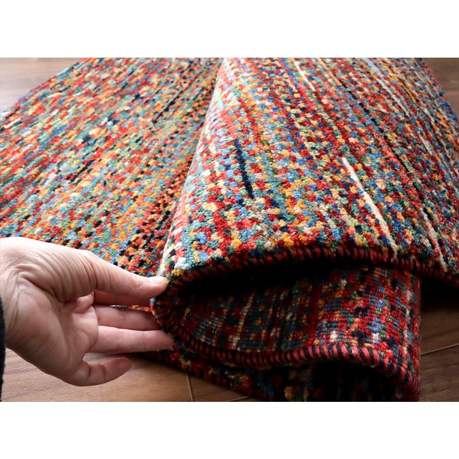 ギャッベ ノマド　 121x83cm ドットミックス　イラン産手織り　Gabbeh Nomad |  | 10