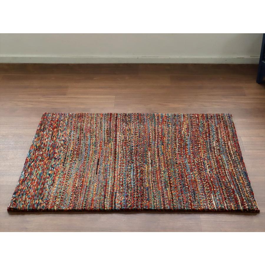 ギャッベ ノマド　 121x83cm ドットミックス　イラン産手織り　Gabbeh Nomad |  | 04