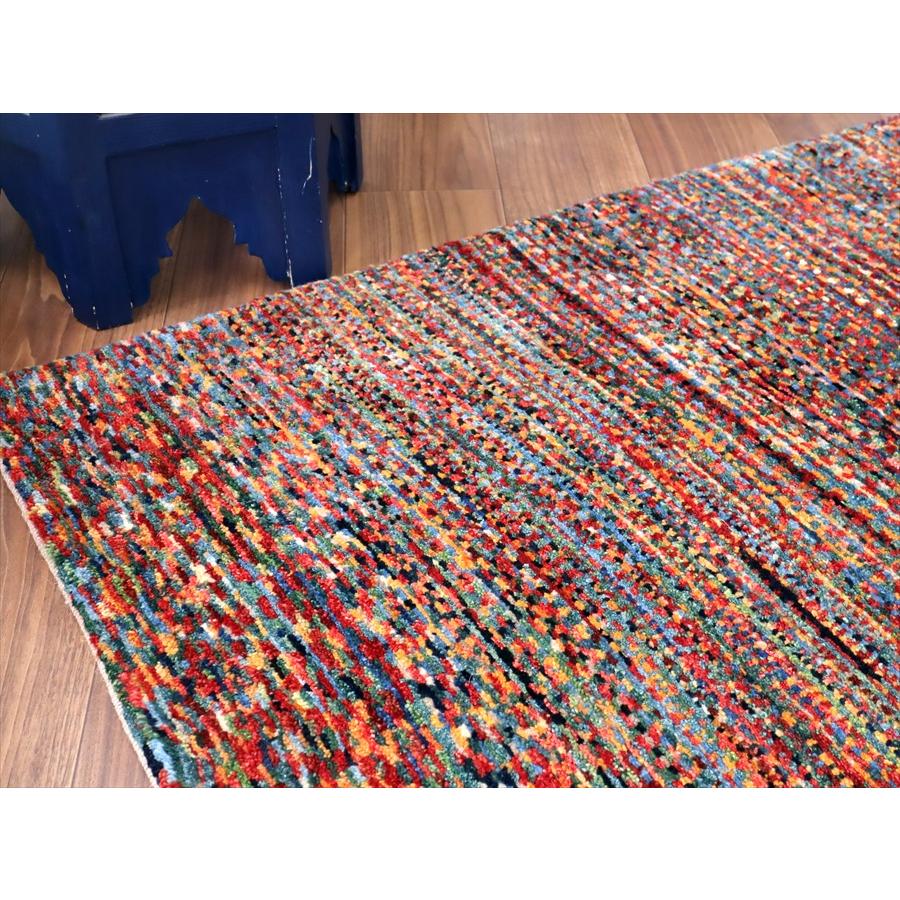 ギャッベ ノマド　 121x83cm ドットミックス　イラン産手織り　Gabbeh Nomad |  | 07