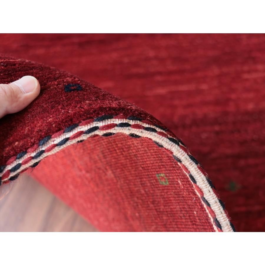 ギャベ　Gabbeh Lori Atash ロリアタシュ 125x83cm レッドグラデーション　最上級の細かな織り |  | 13