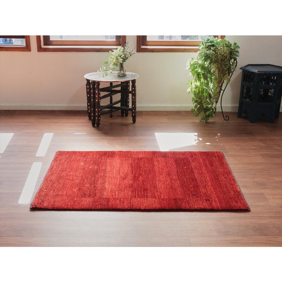 ギャベ　Gabbeh Lori Atash ロリアタシュ 125x83cm レッドグラデーション　最上級の細かな織り |  | 02