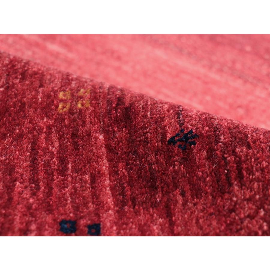 ギャベ　Gabbeh Lori Atash ロリアタシュ 125x83cm レッドグラデーション　最上級の細かな織り |  | 07