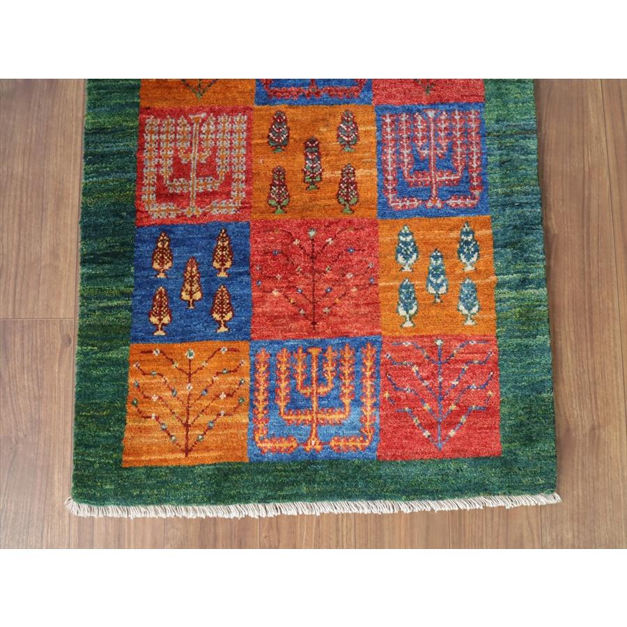 ギャッベ ノマド　 115x78cm ガーデンデザイン　生命の木　イラン産手織り　Gabbeh Nomad |  | 02