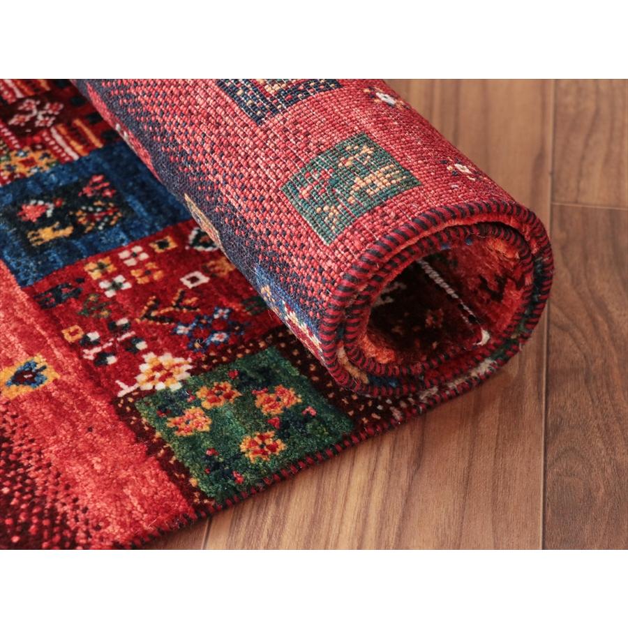 ギャッベ ノウバフト Nowbaft 98x70cm カラフルタイル　緻密に織られたモチーフ |  | 11