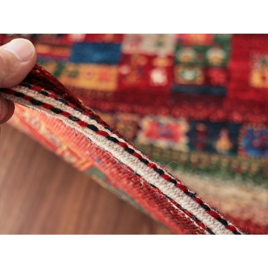 ギャッベ ノウバフト Nowbaft 98x70cm カラフルタイル　緻密に織られたモチーフ |  | 12