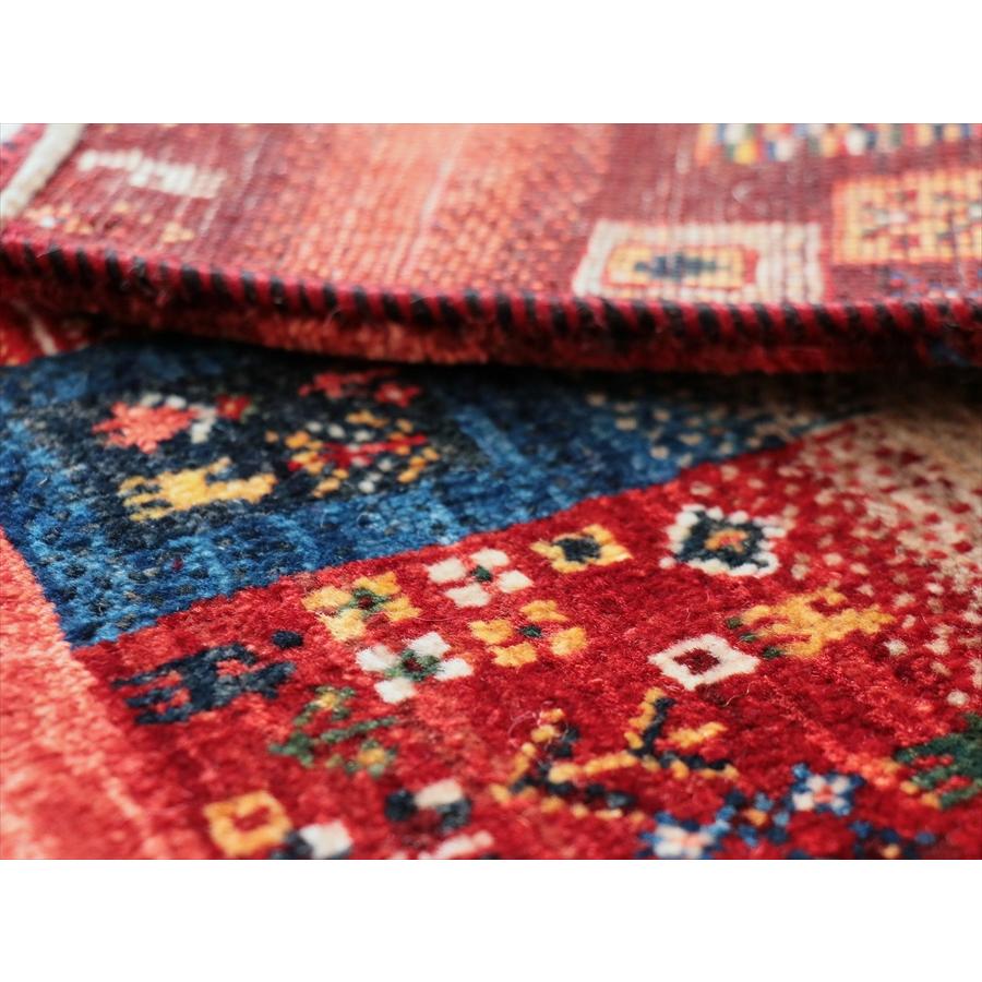 ギャッベ ノウバフト Nowbaft 98x70cm カラフルタイル　緻密に織られたモチーフ |  | 08