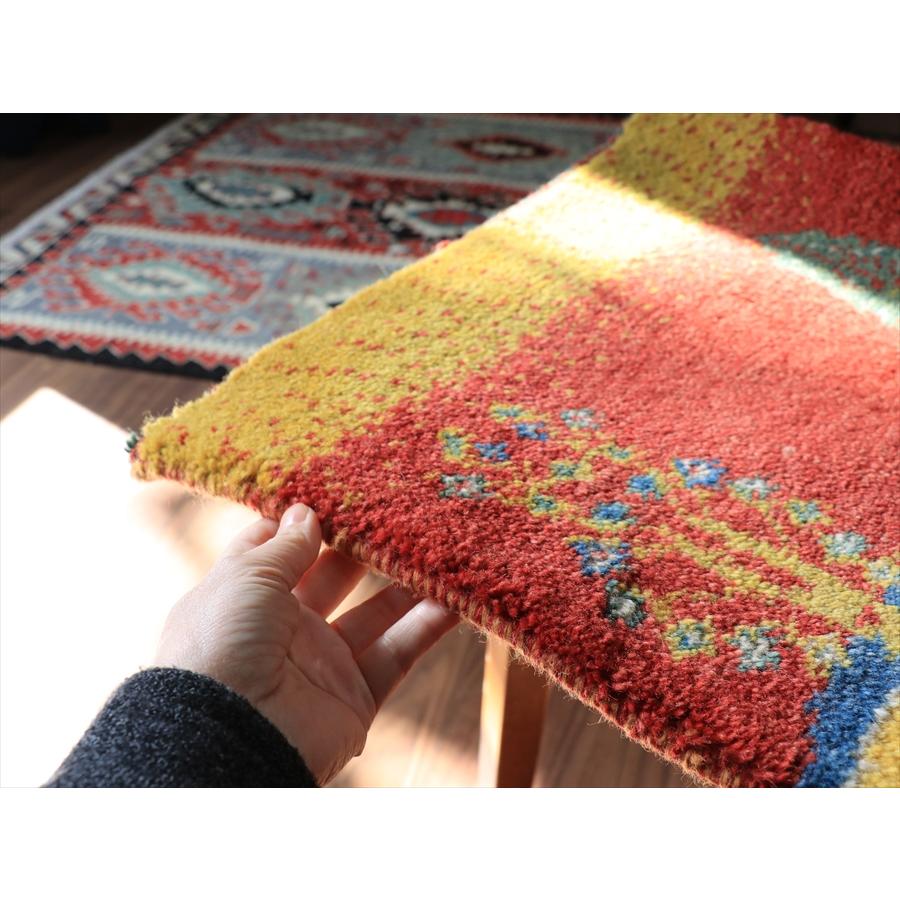 ギャッベ ノマド ミニギャッベ 45x46cm 生命の木のある風景 |  | 04