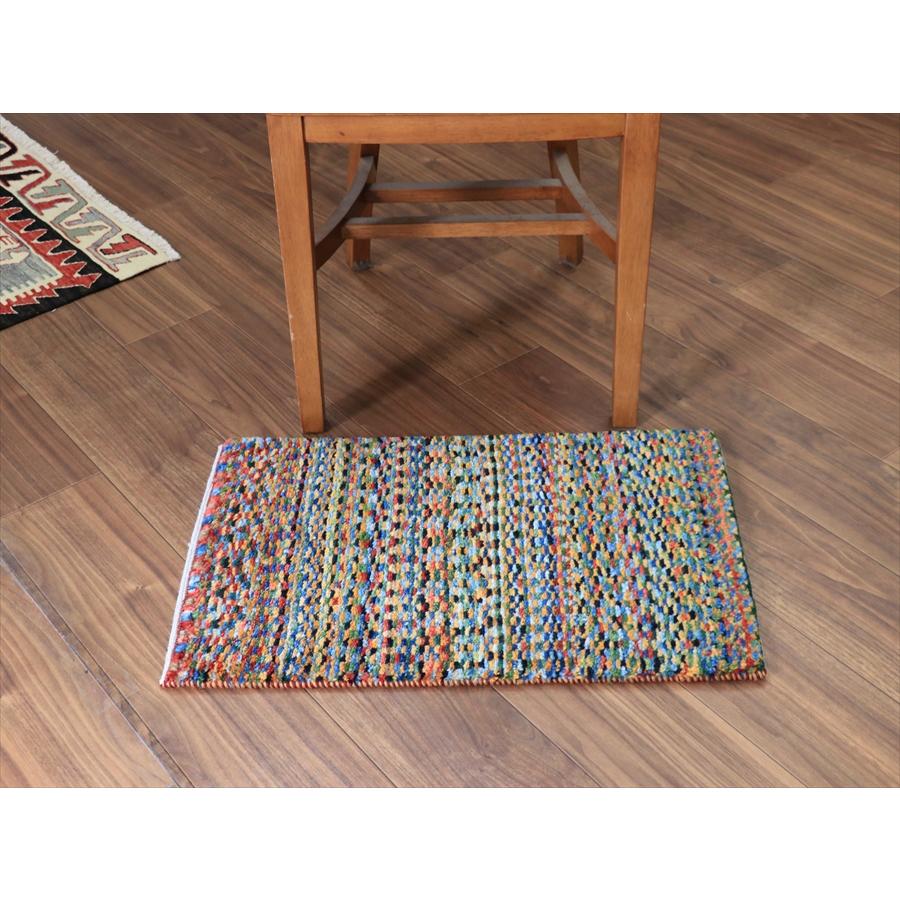 ギャッベ ノマド ミニギャッベ 64x40cm ドットミックス |  | 01