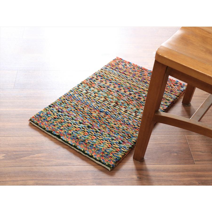 ギャッベ ノマド ミニギャッベ 64x40cm ドットミックス |  | 03