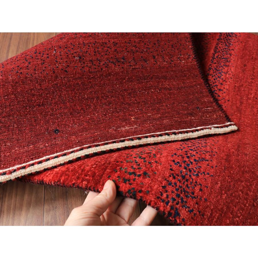 ギャッベ　最上級の織り　ロリアタシュ　 89x61cm 最上級の織り　レッドグラデーション |  | 08