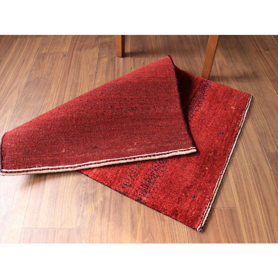ギャッベ　最上級の織り　ロリアタシュ　 89x61cm 最上級の織り　レッドグラデーション |  | 09