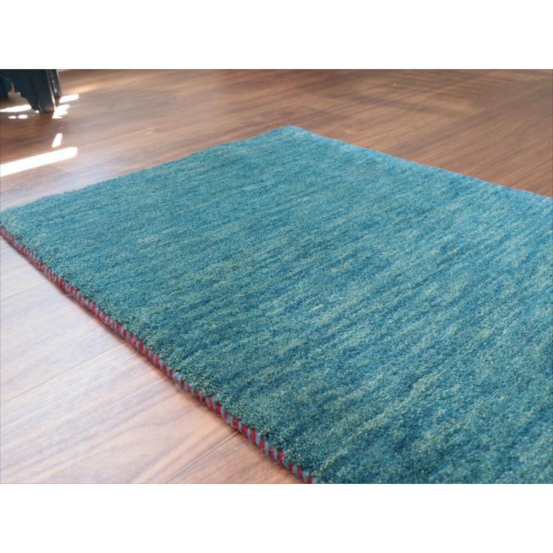 ギャッベ　ノマド/Nomad　細長ランナー 150x53cm ブルーグリーン |  | 03