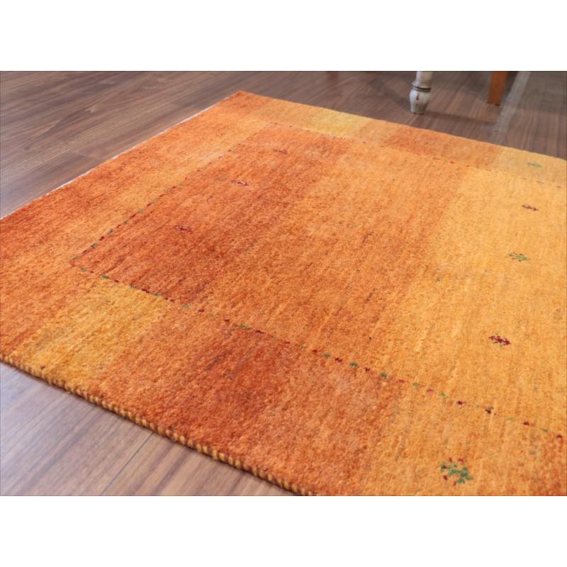 ギャッベ　ロリアタシュ 128x81cm オレンジグラデーション　Lori Atash 細かく緻密な織り |  | 06