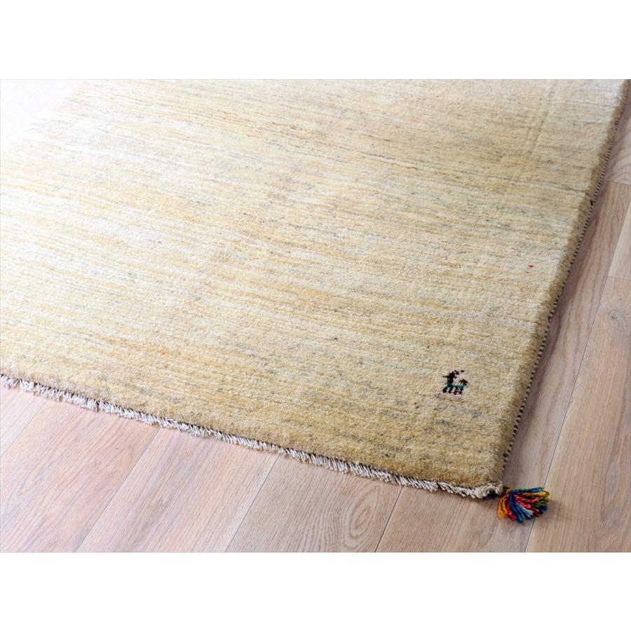 ギャッベ イラン産 手織りラグ 170×113cm Gabbeh ナチュラルアイボリー |  | 03