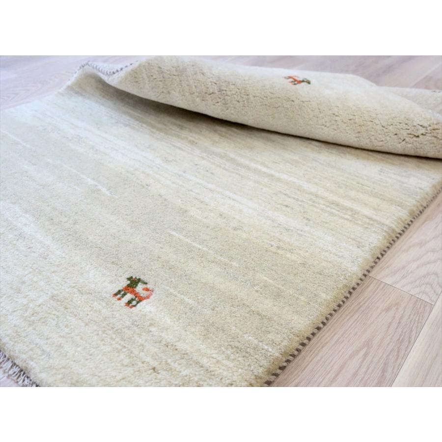 ギャッベ イラン産 手織りラグ 148×93cm Gabbeh ナチュラルアイボリー |  | 10