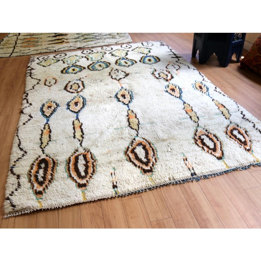 Morroco Berber Rug Azilal 181x121cm アズィラル モロッコ ベルベル族の手織りラグ【OUTLET】 | ブランド登録なし | 03
