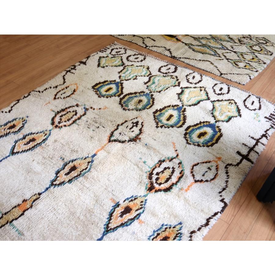 Morroco Berber Rug Azilal 181x121cm アズィラル モロッコ ベルベル族の手織りラグ【OUTLET】 | ブランド登録なし | 04