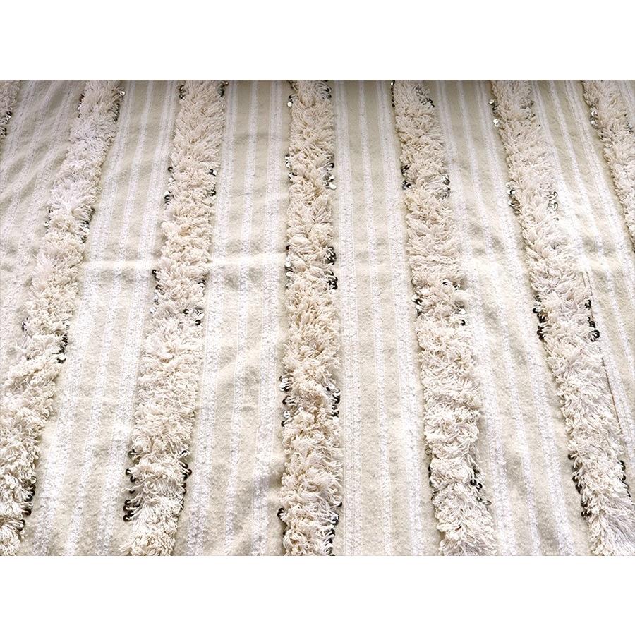 モロッコ キリム ハンディラ 221x148cm ウエディング用のブランケット